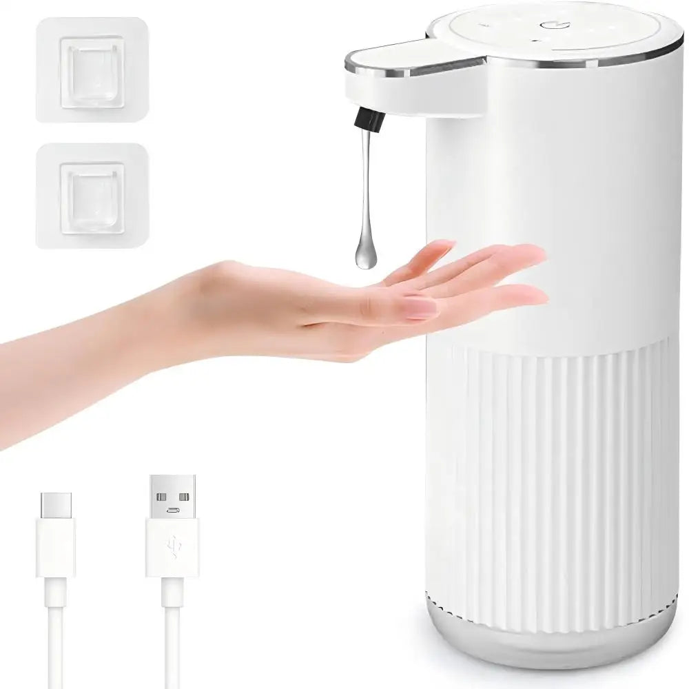 360ML Wall-Mounted Waterproof Soap Dispenser – Rechargeable & Adjustable
