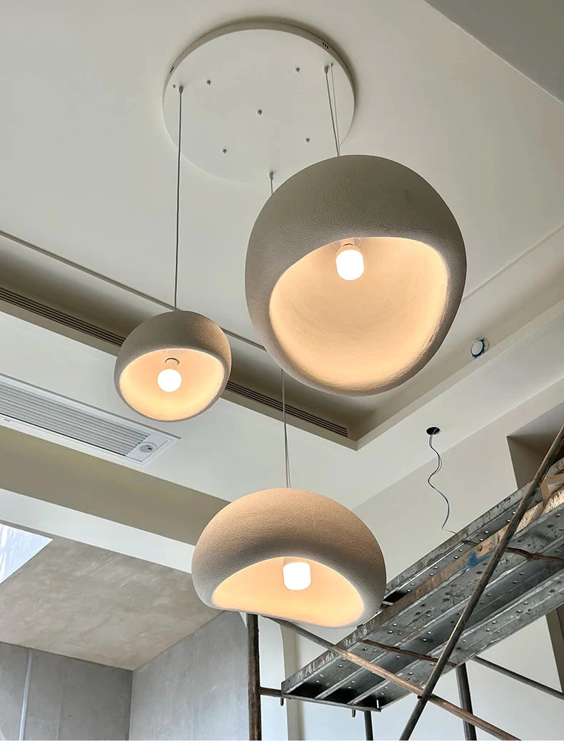 Nordic Wabi Sabi LED Pendant Light for Living & Dining Room