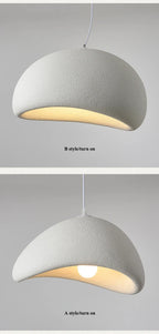Nordic Wabi Sabi LED Pendant Light for Living & Dining Room
